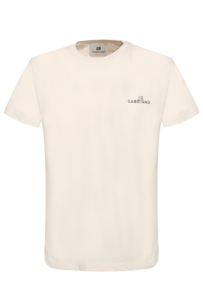 T SHIRT MET BACKPRINT 155912 SAND